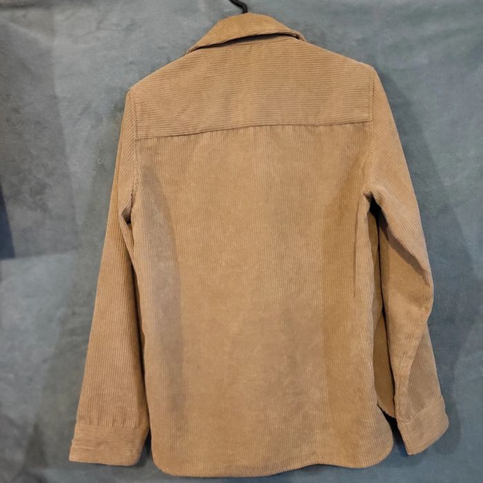 Veste / Surchemise en Velours Côtelé - Beige / Crème 🧥 Marque Pieces - Taille M - photo numéro 3