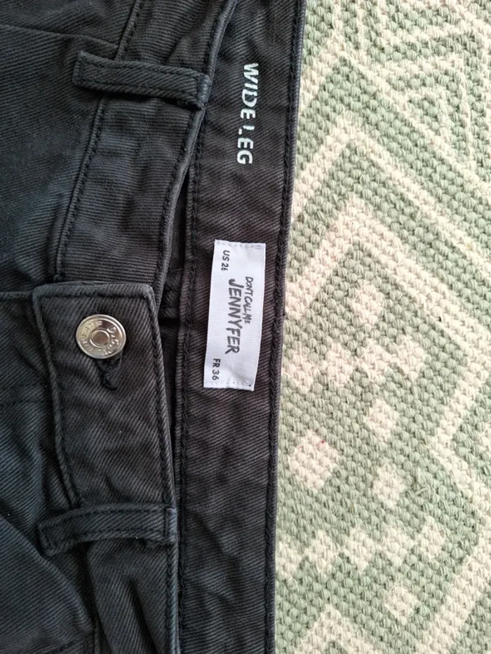 Jeans évasé cargo jennyfer T36 - photo numéro 4
