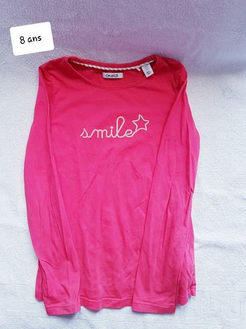 T-shirt okaïdi 8 ans