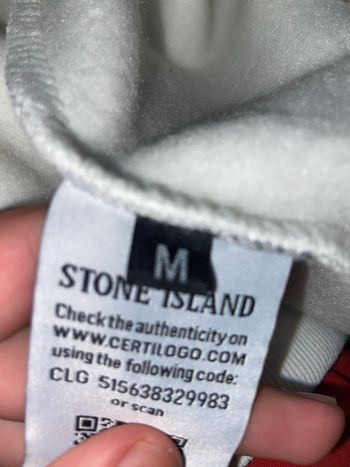 Pull Stone Island blanc