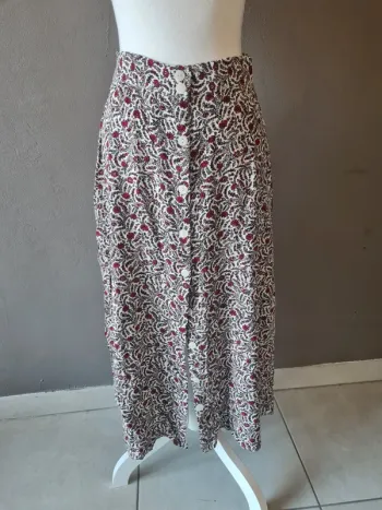 Jupe longue taille haute Camaïeu