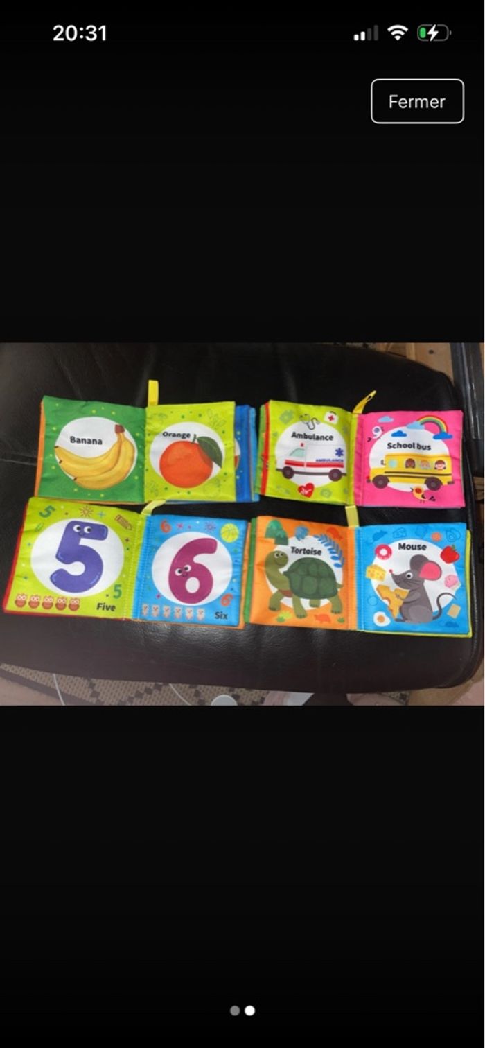 Lot livres sensoriels en anglais - photo numéro 2