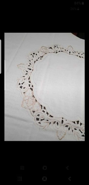 Ensemble nappe rectangulaire et serviettes assorties