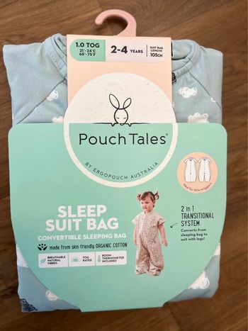 (New) sleep suit bag 2-4Y 1.0 tog