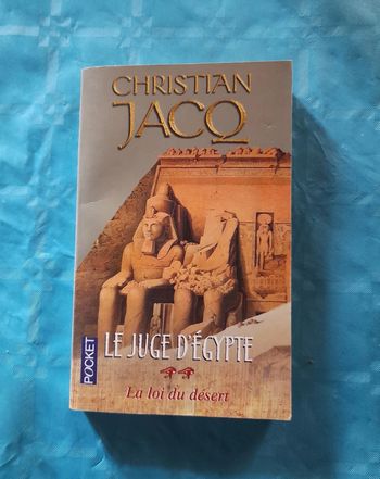 Le juge d'Egypte T2 La loi du désert de Christian Jacq Ed. Pocket
