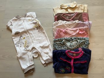 Lot pyjamas 6/9m hiver