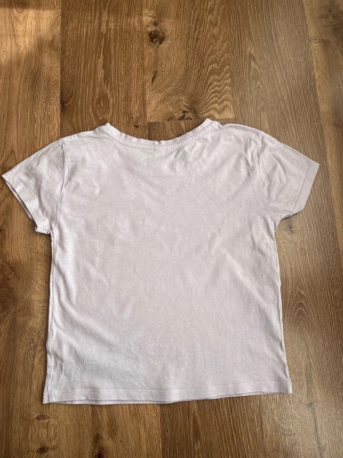Tee shirt manches courtes fille TAO XXS - photo numéro 4