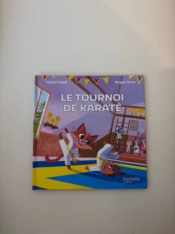 Livre enfant le tournoi de karaté