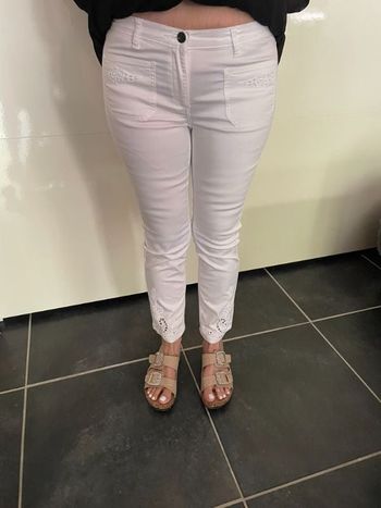 Pantalon blanc marque devernois