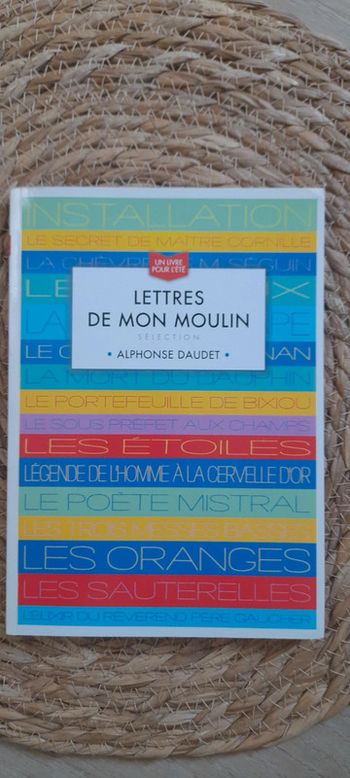 Livre Lettre de mon Moulin