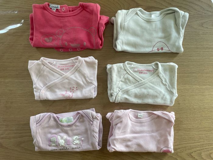 Lot de 6 bodies fille - photo numéro 5
