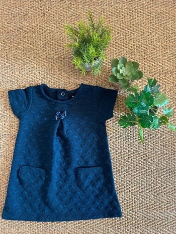 Robe motif cœurs 9 mois