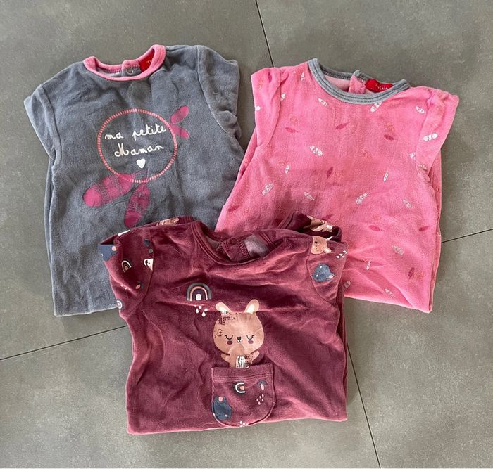 Lot 3 pyjamas BBF - 6mois