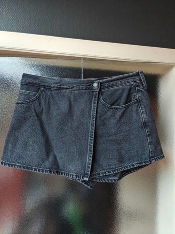 Jupe short Levi's en jeans noir