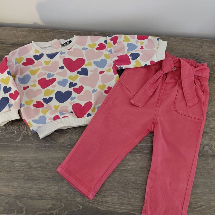 Tape à l'œil- ensemble pantalon + sweat 6 mois