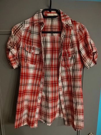 Chemise à carreaux
