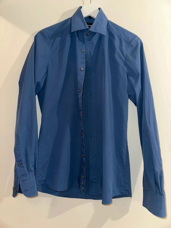 Chemise olymp level 5 five bleue marine T36 - photo numéro 3