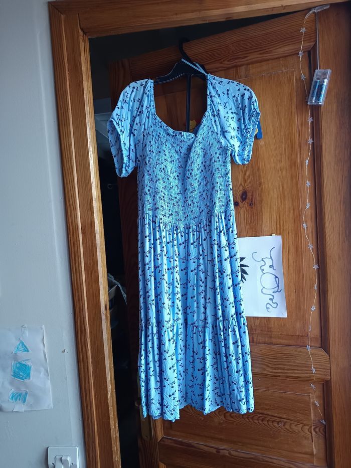 Robe légère bleu