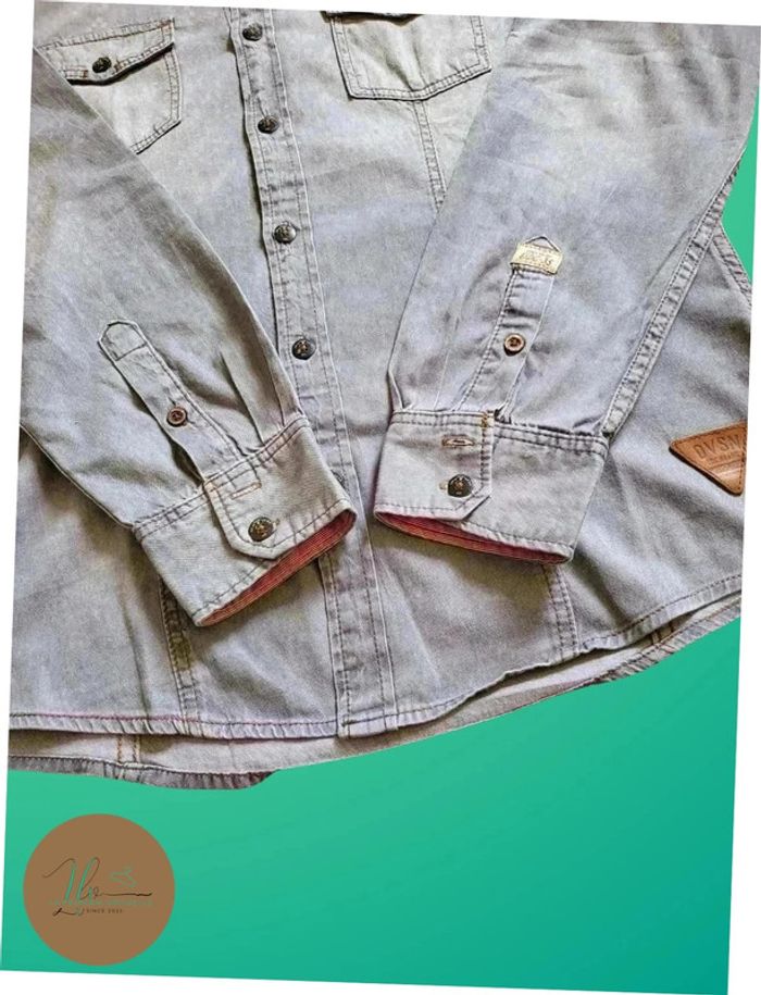 Chemise jean vintage - photo numéro 5