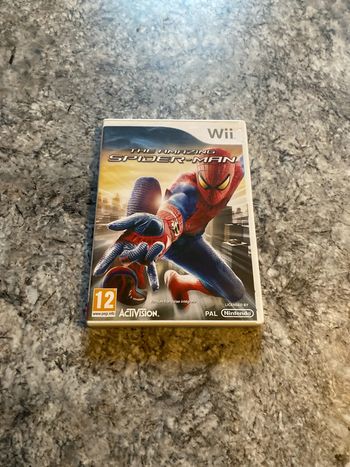 the amazing Spider-Man wii