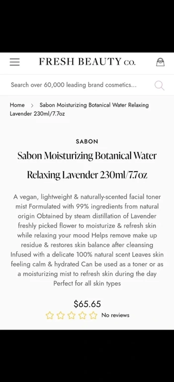 Water Botanical Relaxing Sabon / eau de soin - photo numéro 8