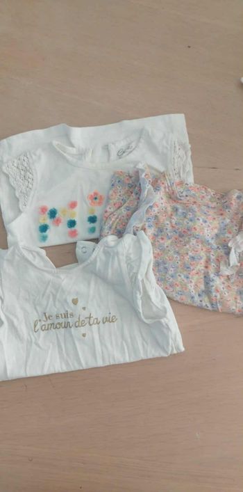 Tee-shirt fille 9 mois