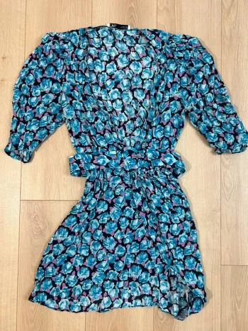 Robe Zara turquoise