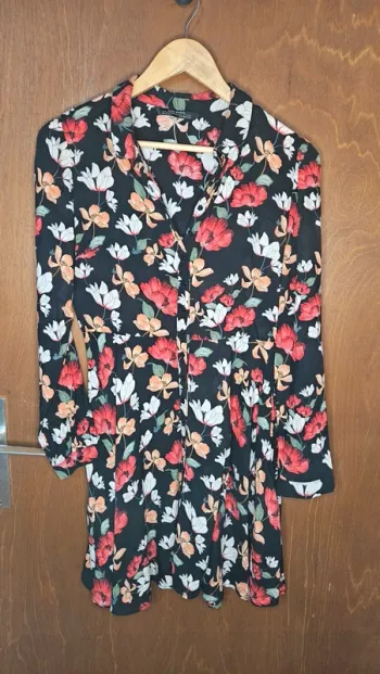 Robe à fleur Zara