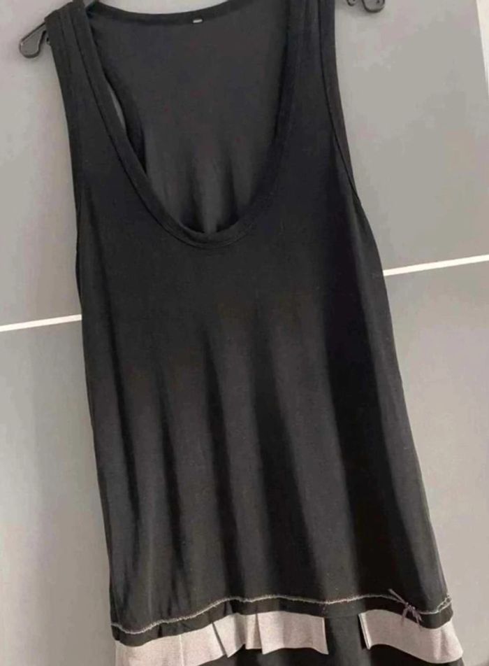 Tunique noire marque COP. Copine M 38 Azni