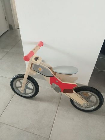 Draisienne bois moto