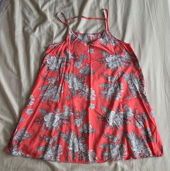 ​Robe d'été Gémo à fleurs Tropicale Corail S