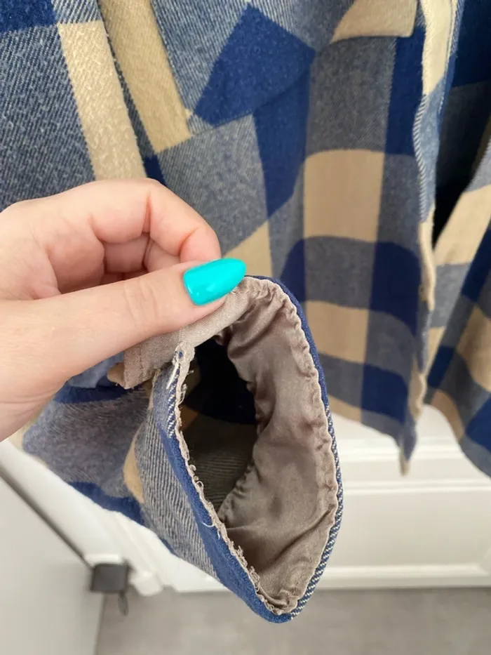 Veste/Chemise à carreaux vintage - photo numéro 4