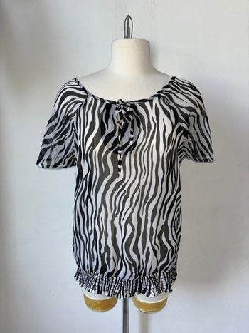 Blouse transparente