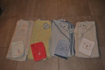 Lot 4 sorties de bain