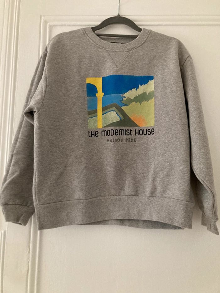 Sweat gris Maison Père