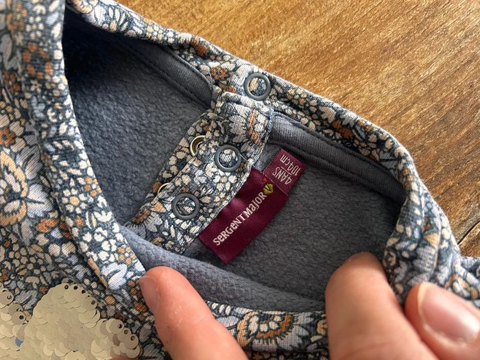 Pull sergent major 4 ans mai taille petit - photo numéro 3