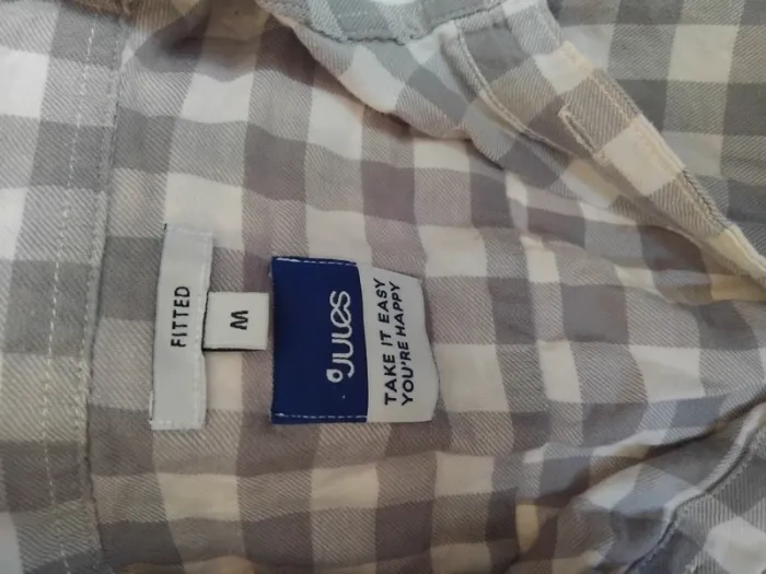 Chemise à carreaux mixte - photo numéro 4