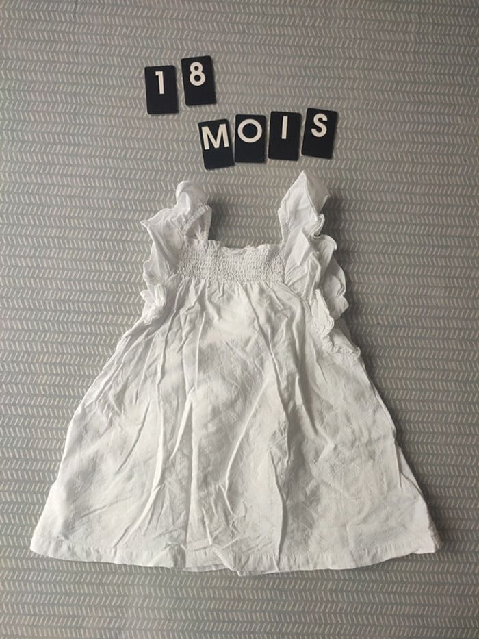 Robe blanche fil argenté – Taille 18 mois – TEX - photo numéro 8