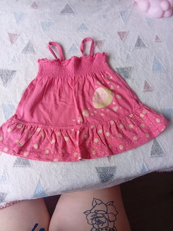Robe rose fraises 🍓