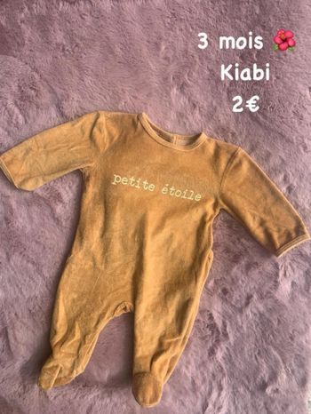 Pyjama 🌺 3 mois 🌺 Kiabi