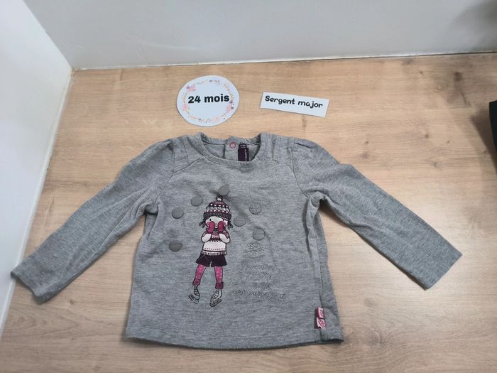 Lot 5 t-shirts manches longues 24 mois - photo numéro 10