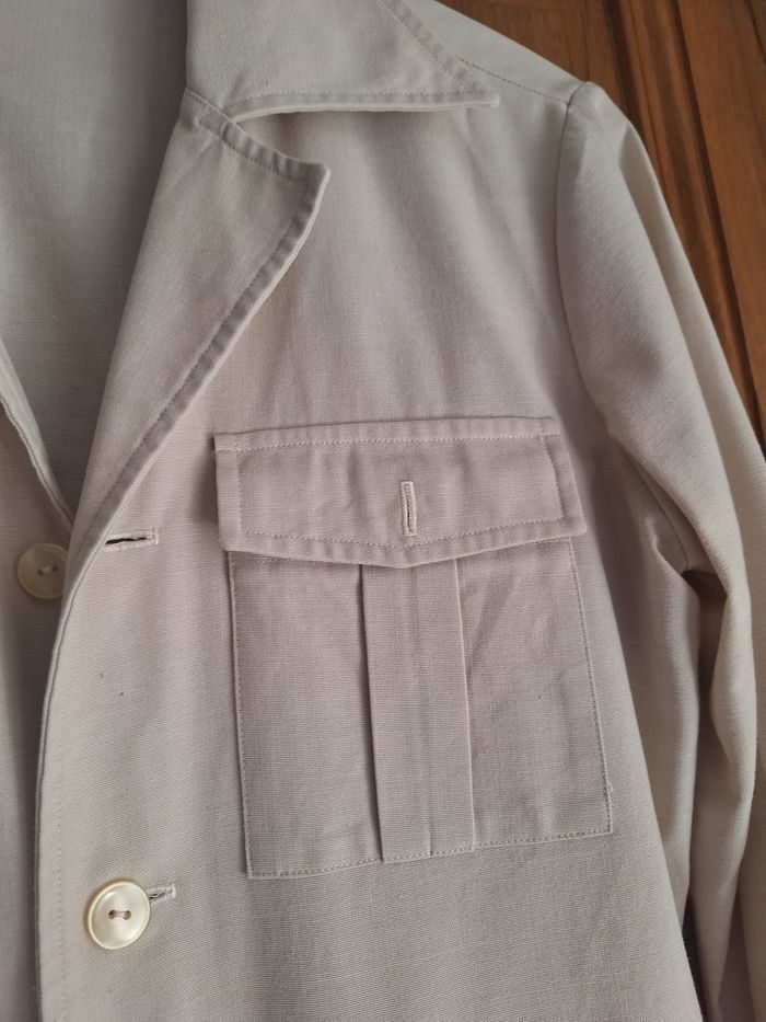 Veste style saharienne vintage Pierre Clarence - photo numéro 5
