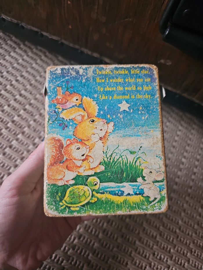 Boîte à musique fisher price twinkle little star vintage - photo numéro 13