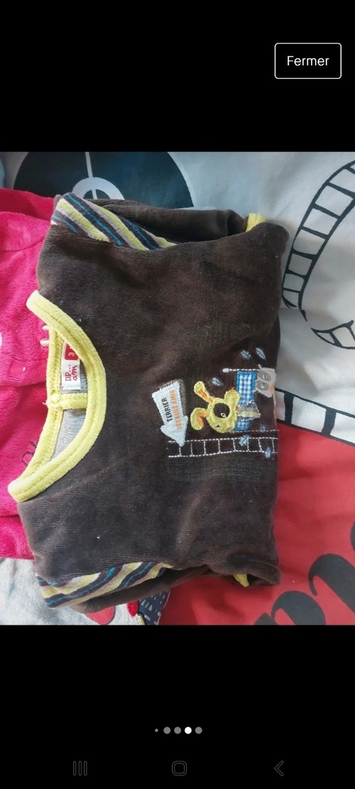 Lot pyjama taille 3 mois - photo numéro 8