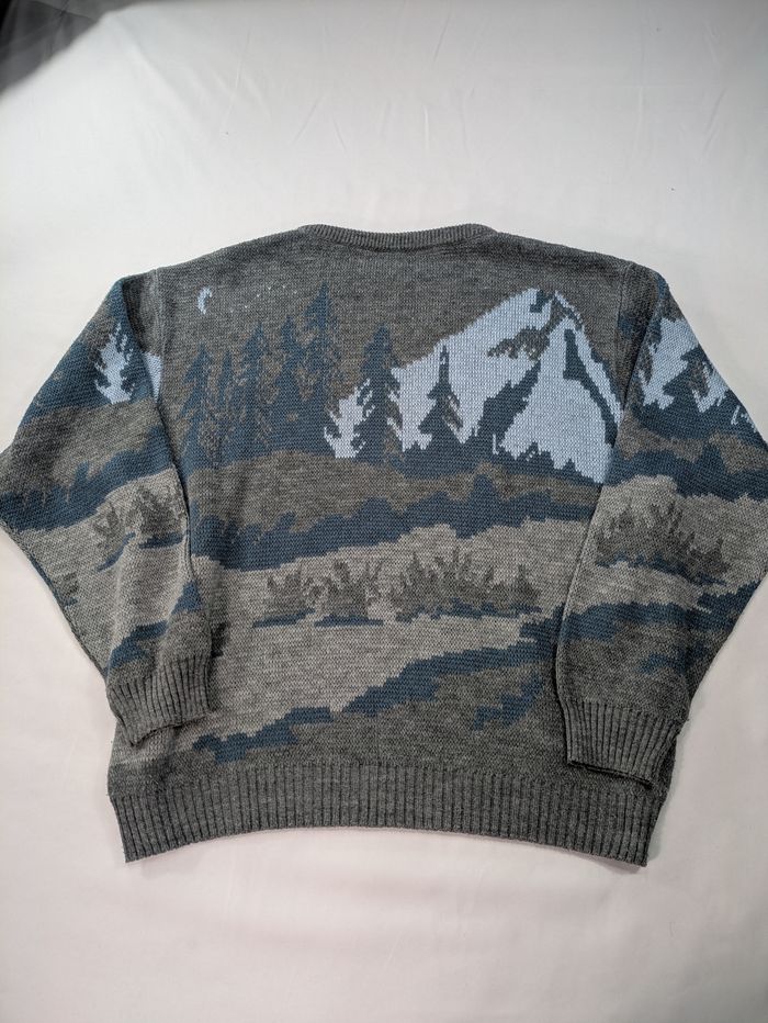 Pull vintage thème chasse taille L - photo numéro 4