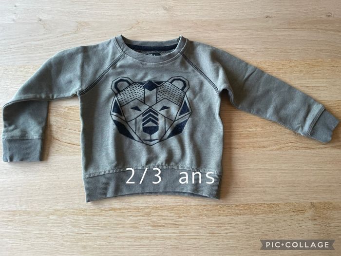 Pull/sweat garçon 2/3 ans