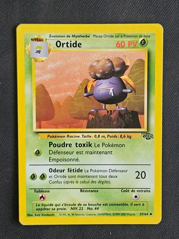 Carte Pokemon Ortide Jungle 37/64