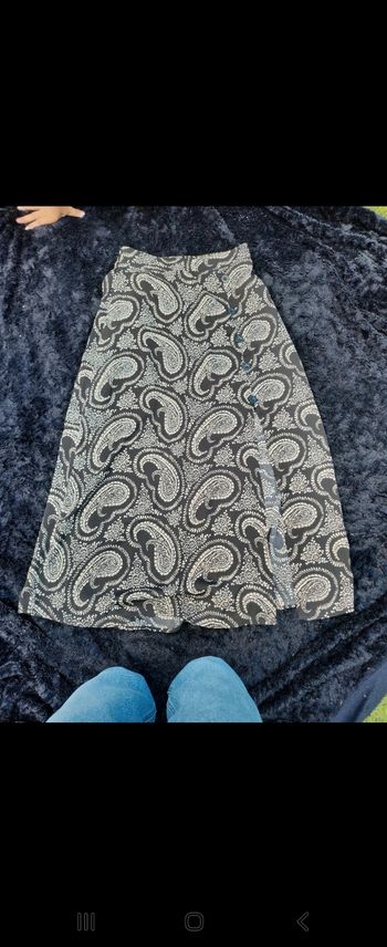 Jupe longue taille élastique