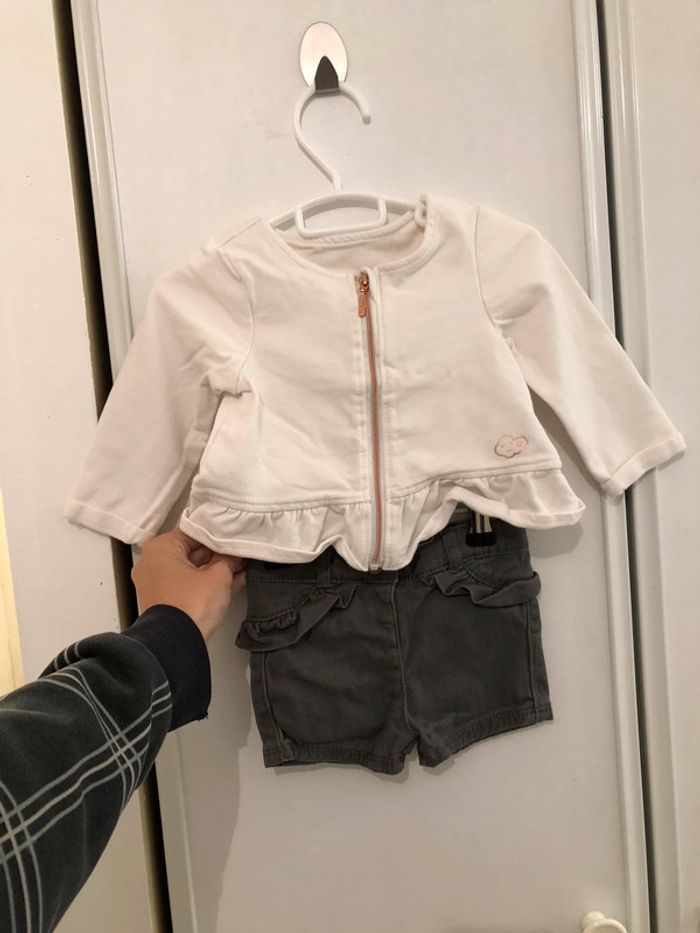 Ensemble veste et short