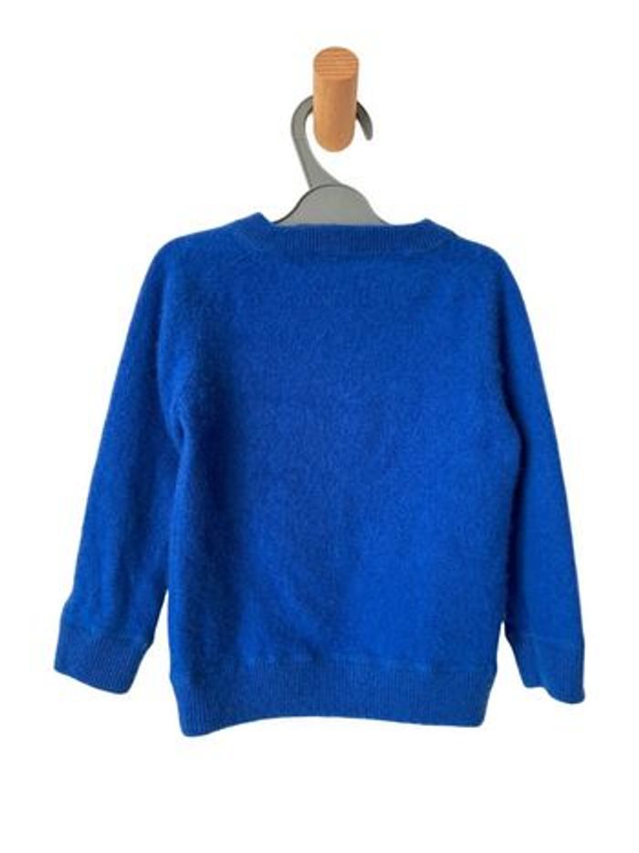 Pull bleu roi 100% cachemire - Monoprix Kids 2 ans - photo numéro 4